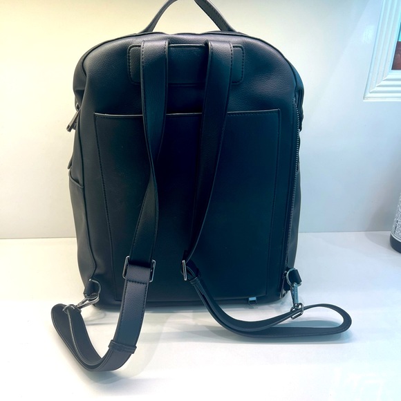 Mina Baie Vegan Gunmetal Black Full Stevie Preowned - Picture 3 of 12